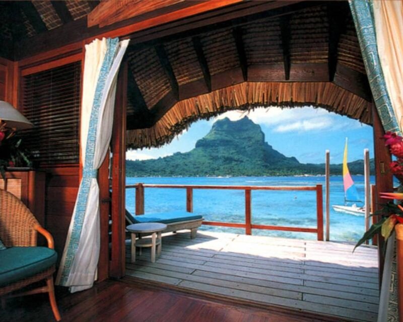 Tropical Bungalow View