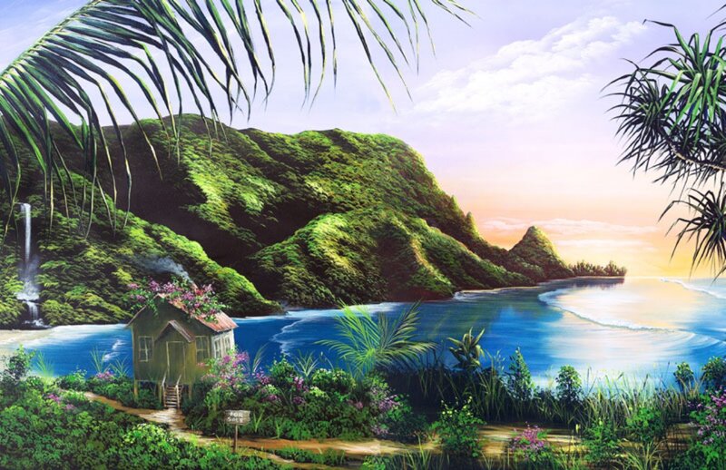 Tropical Cabin by the Sea