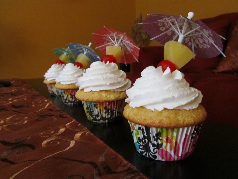 Tropical Cupcakes
