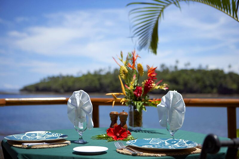 Tropical Dinner Table