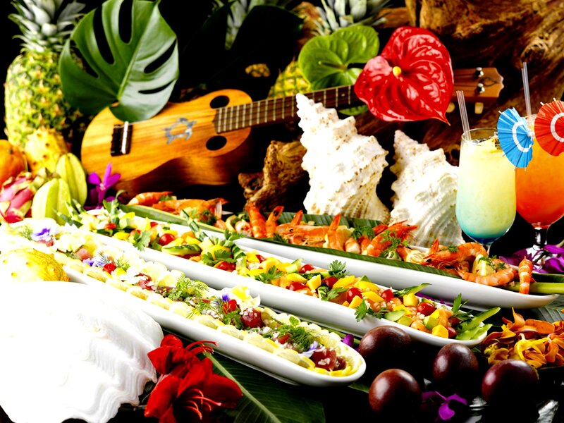 Tropical Food Platters