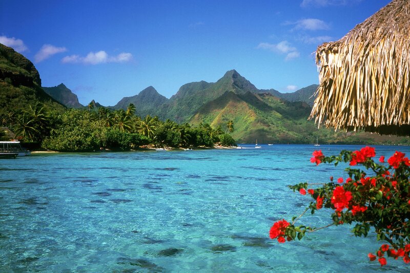 Tropical Island Bay — Photograph