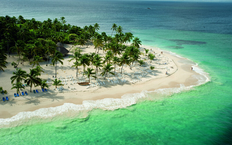 Tropical Island Beach — Green