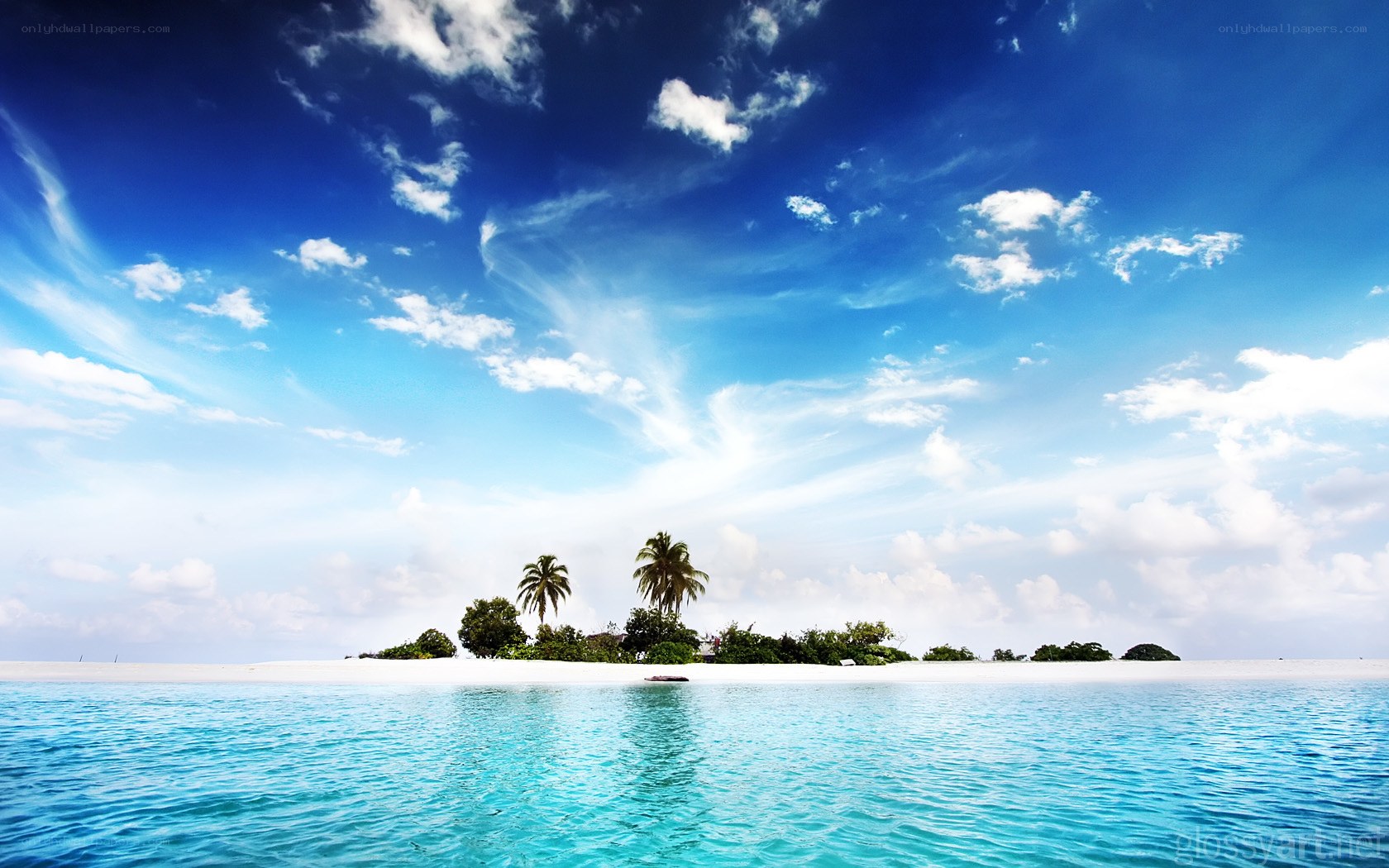 tropical island paradise