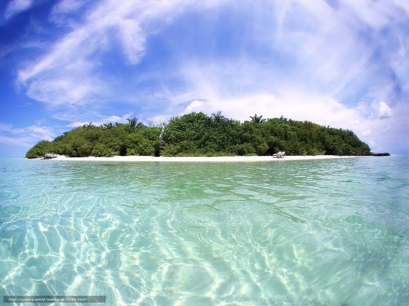 tropical island paradise
