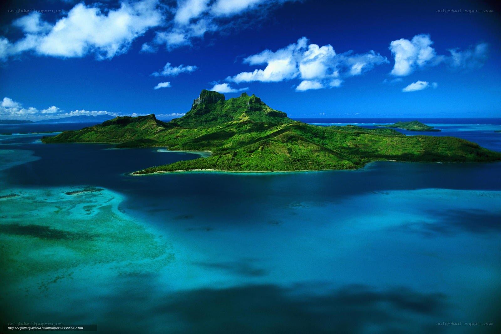 tropical island paradise