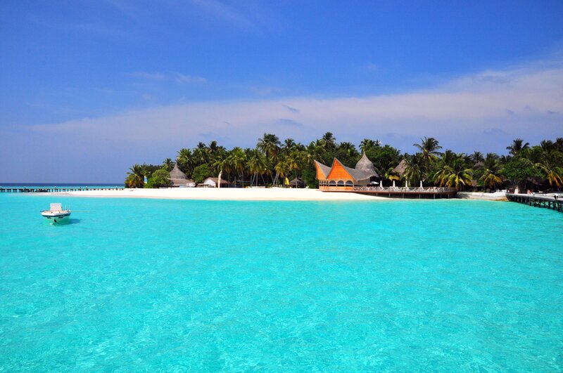 tropical island paradise