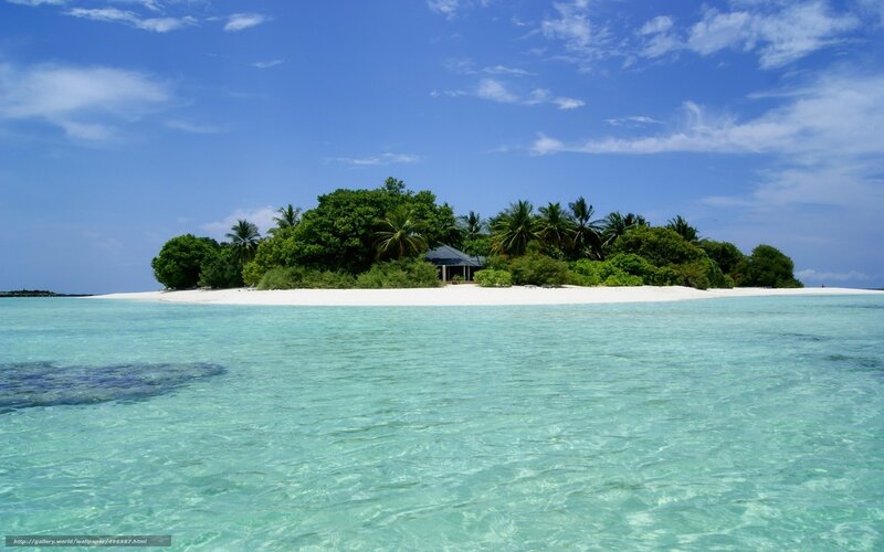 tropical island paradise
