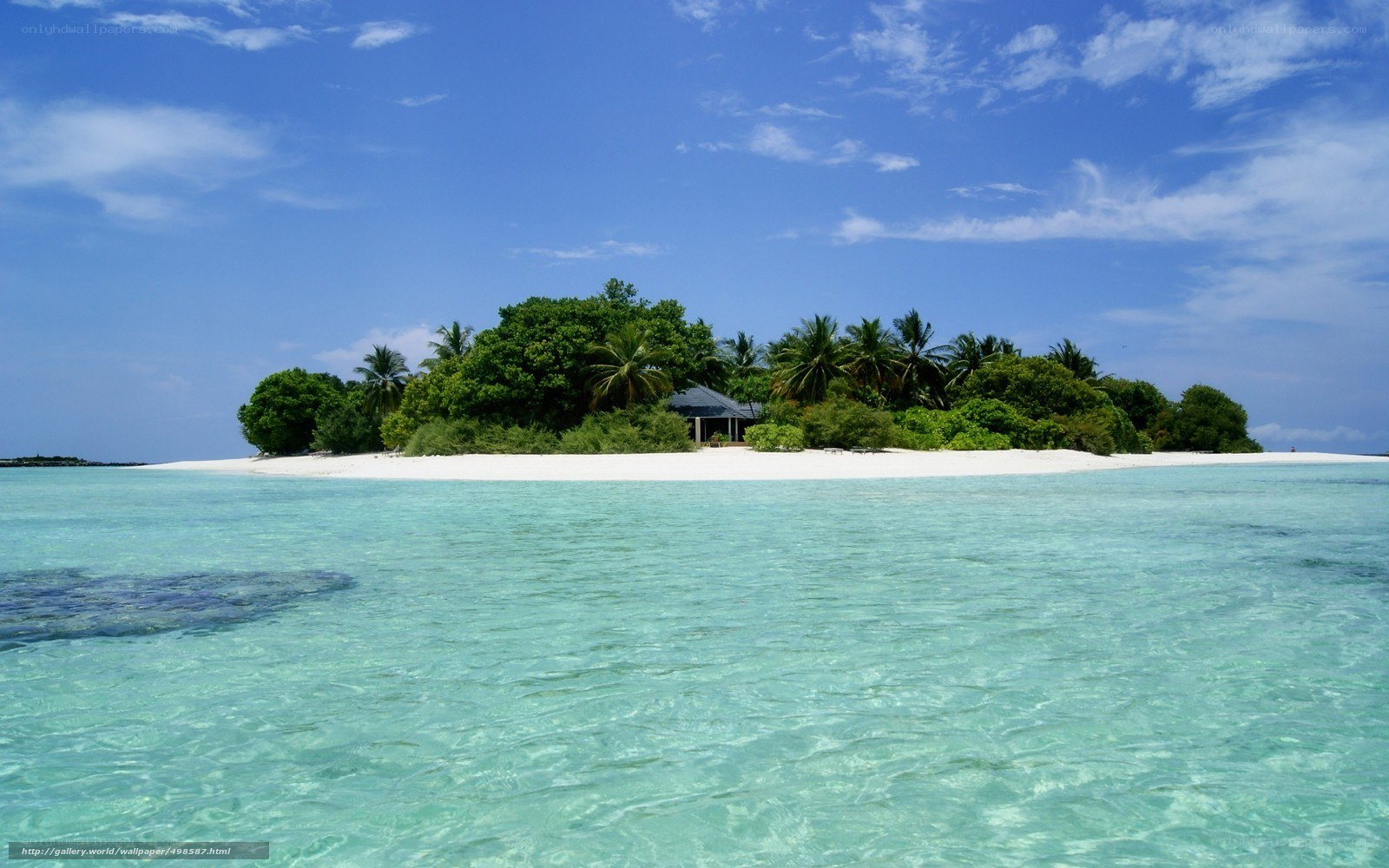 tropical island paradise