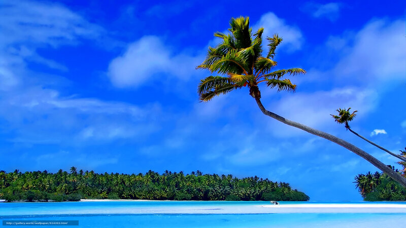 Tropical island paradise
