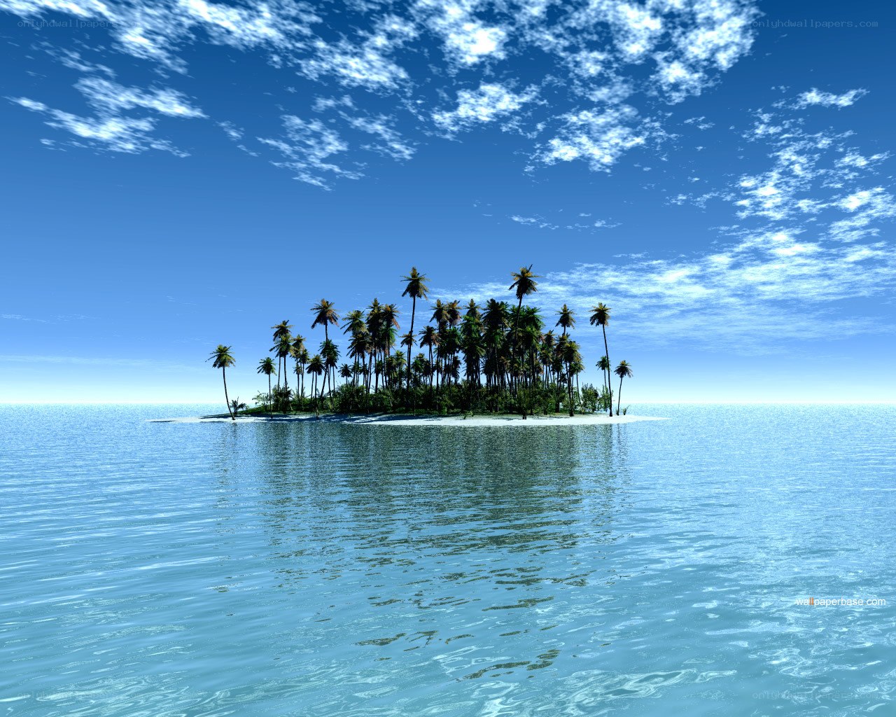 tropical island paradise
