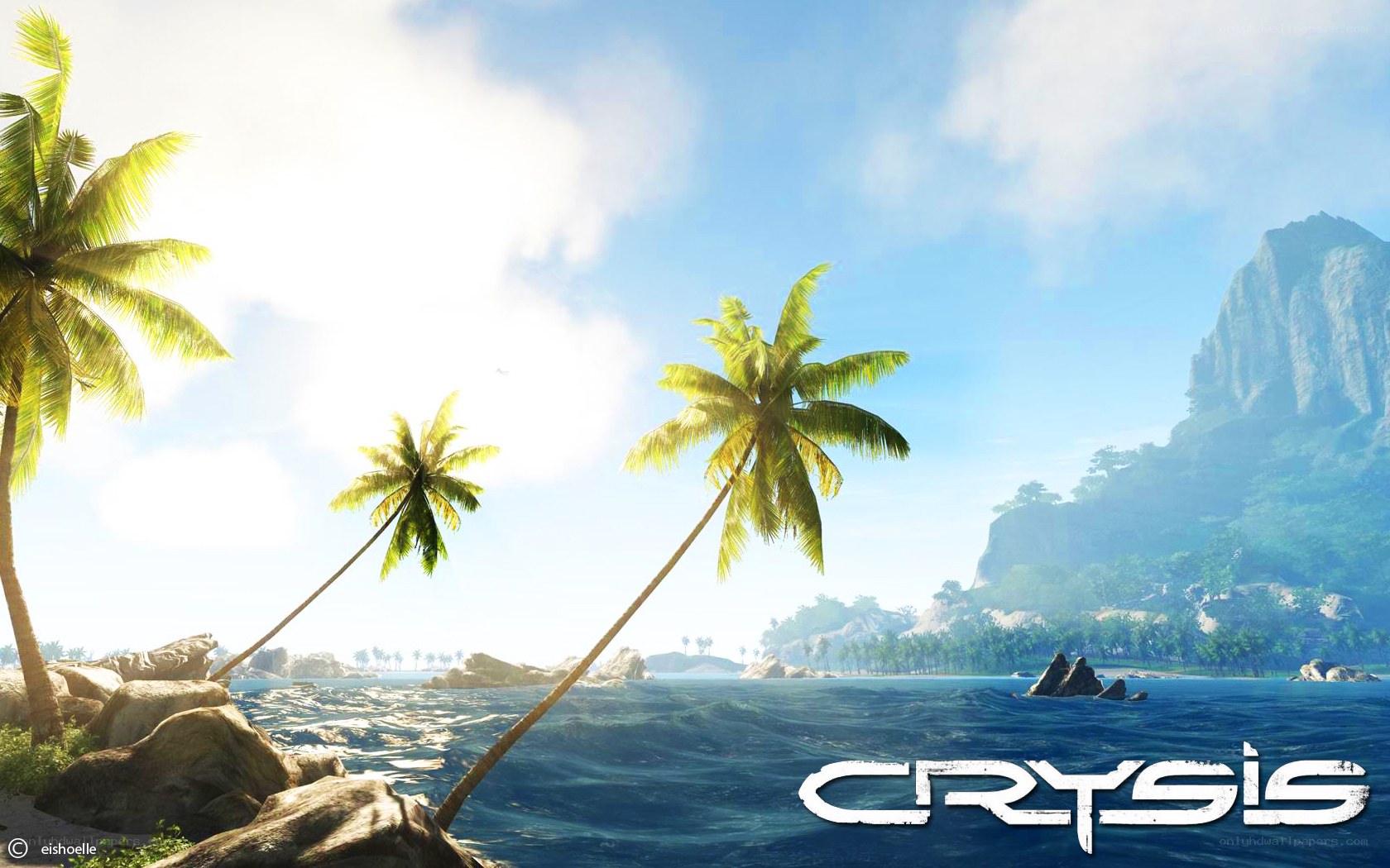 tropical island paradise