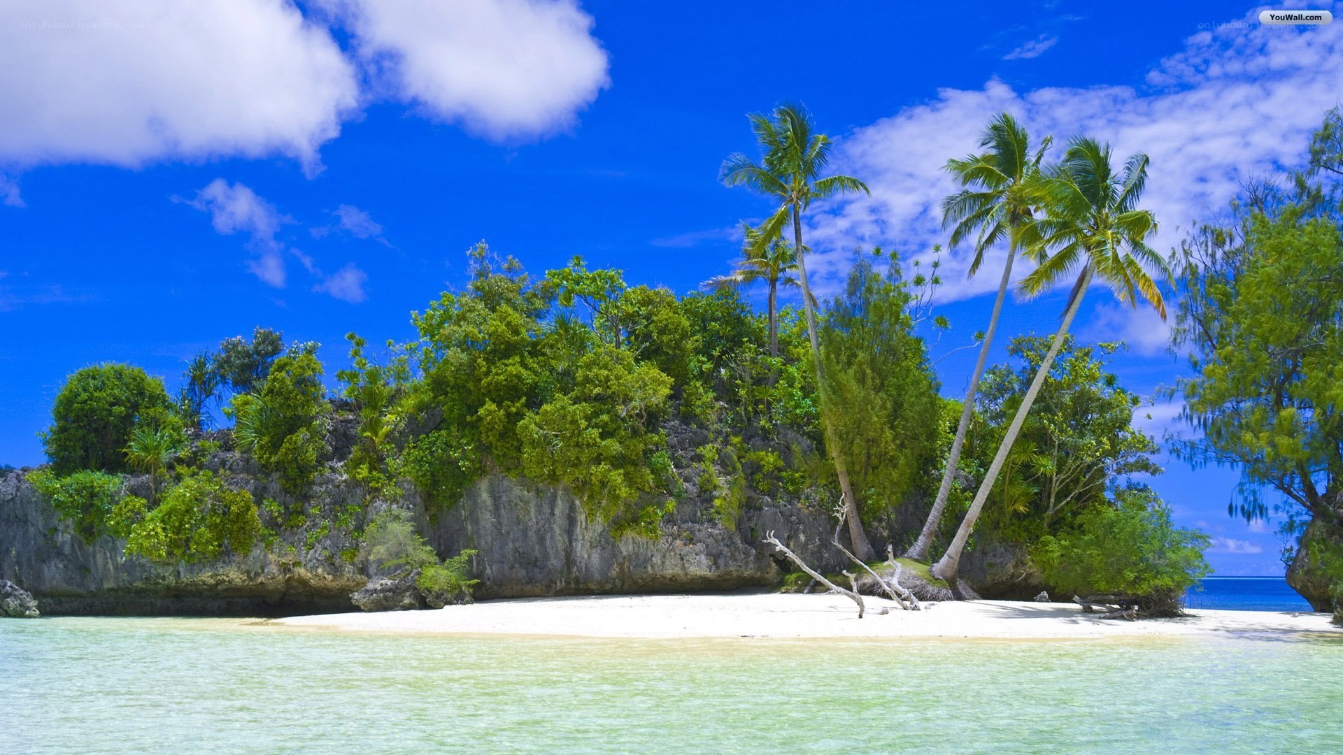 tropical island paradise