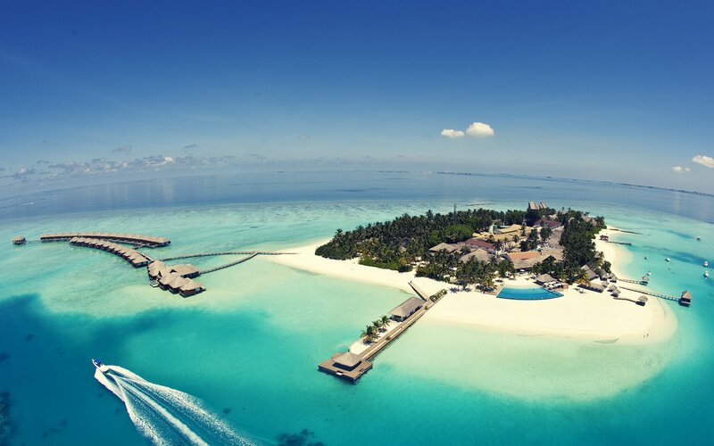 Tropical Island Resort — Afternoon