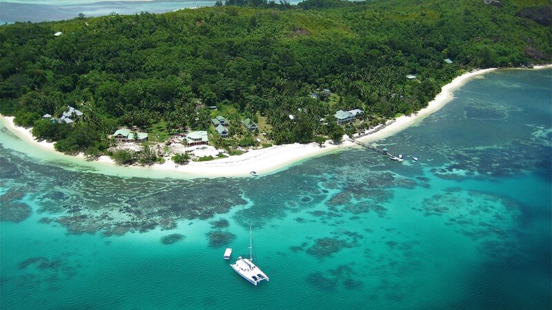 Tropical Island Resort — Green, Serene