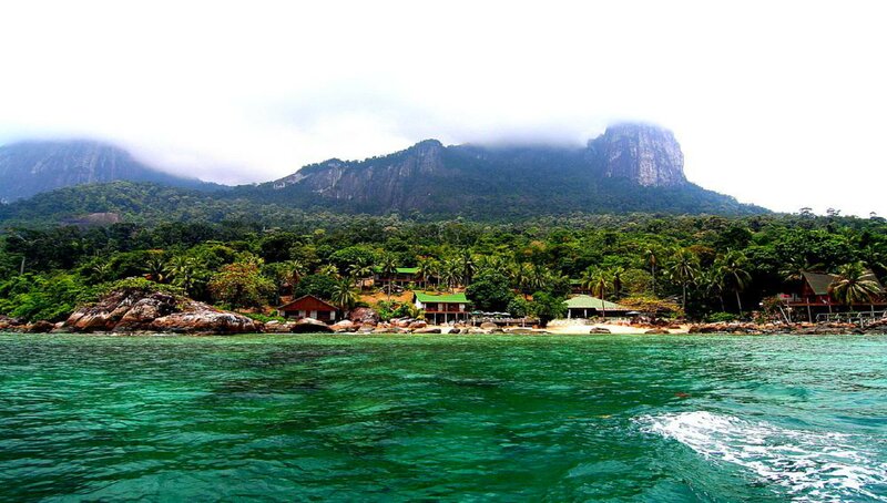Tropical Island Village — Green