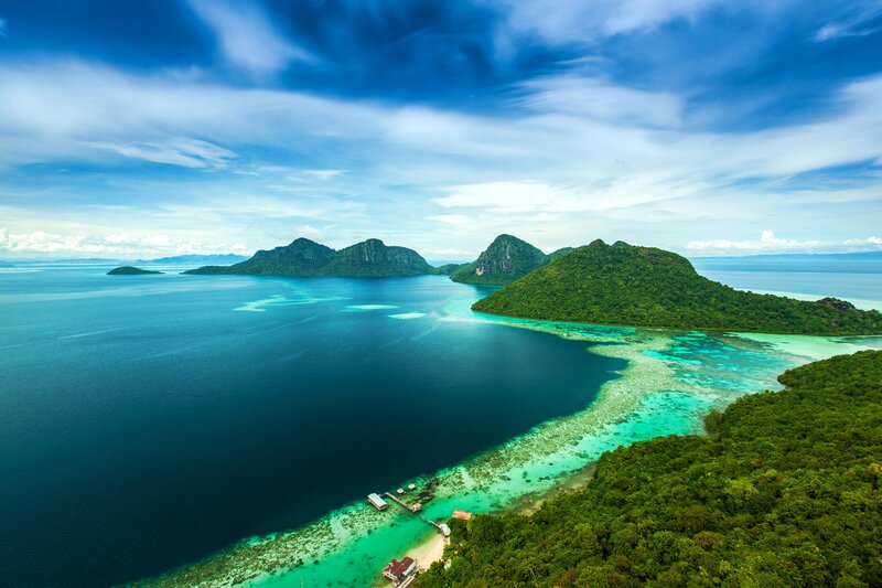 Tropical Islands and Coral Reefs