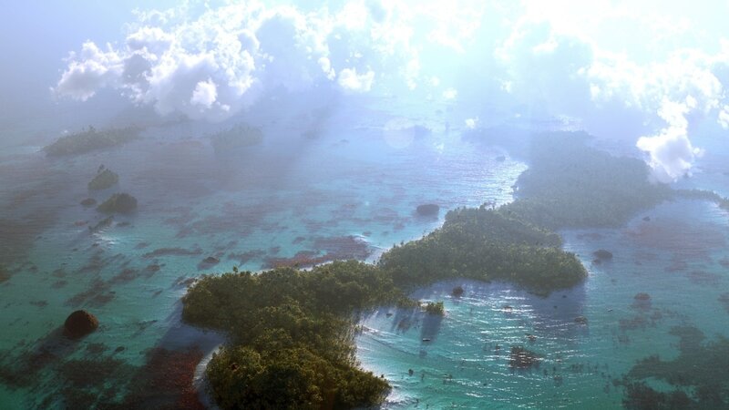 Tropical Islands from Above