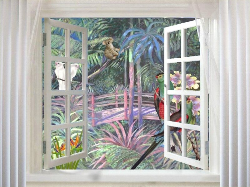 Tropical Jungle View