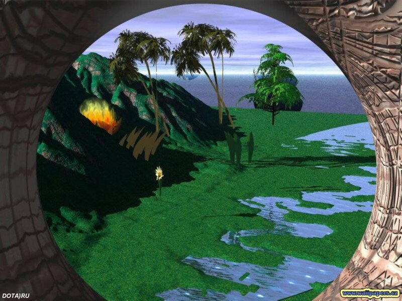 Tropical Landscape View