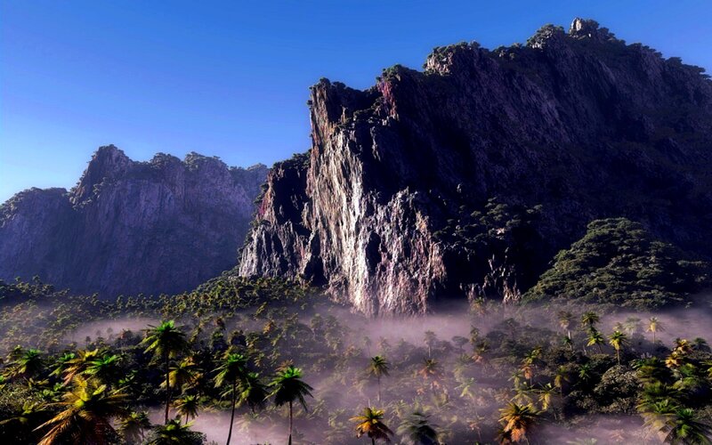 Tropical Mountains and Jungle
