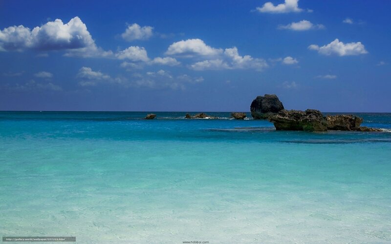 Tropical Ocean with Rocks