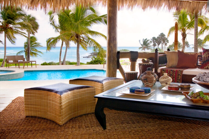 Tropical Poolside Lounge