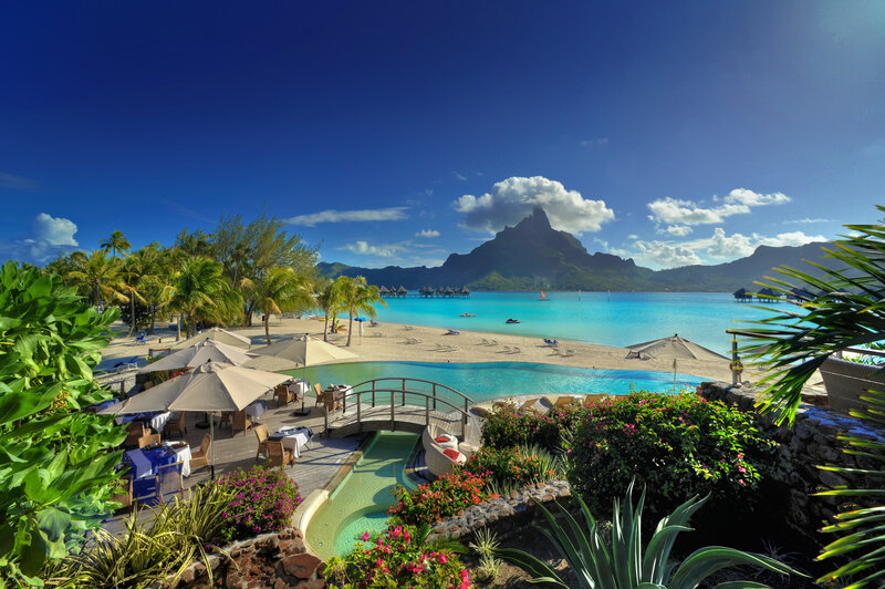 Tropical Resort Beach — Blue