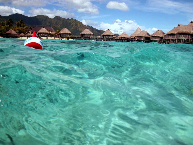 Tropical Resort Bungalows — Blue, Serene