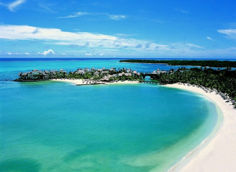 Tropical Resort Island — Blue, Serene, Afternoon, Photograph, Beach