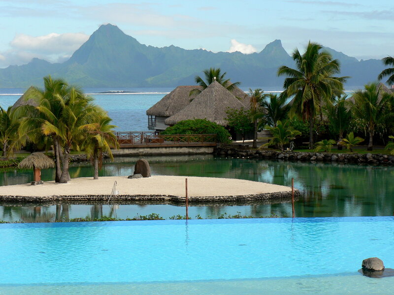 Tropical Resort Island — Blue, Serene
