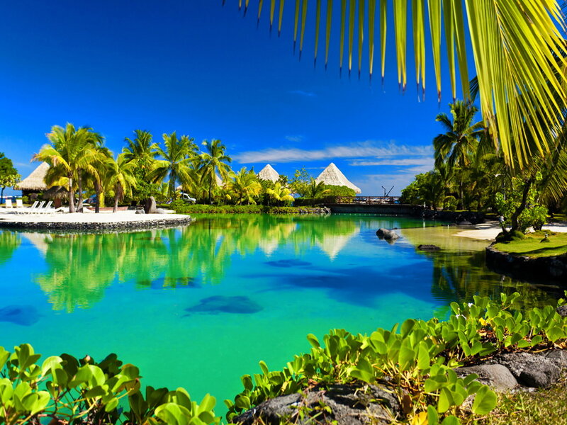 Tropical Resort Lagoon