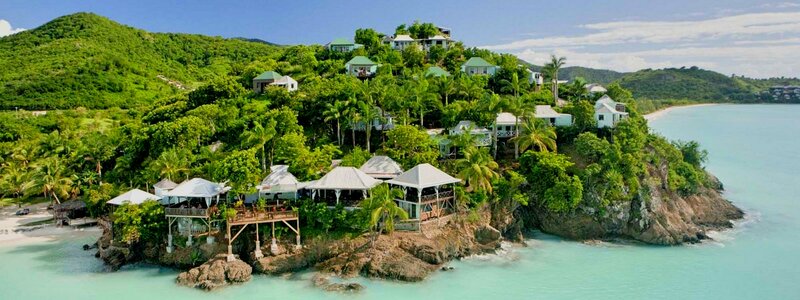 Tropical Resort on Cliff
