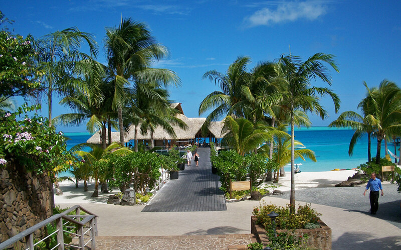 Tropical Resort Pathway