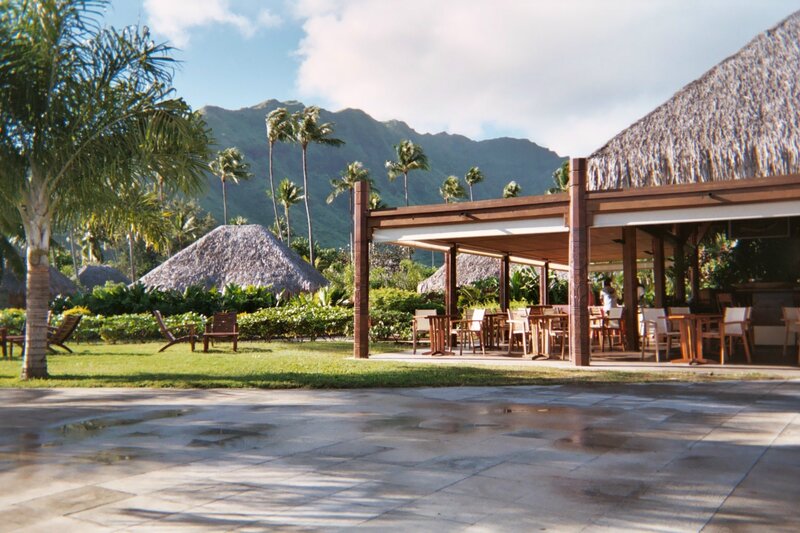 Tropical Resort Patio