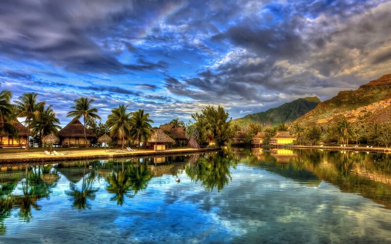 Tropical Resort Village