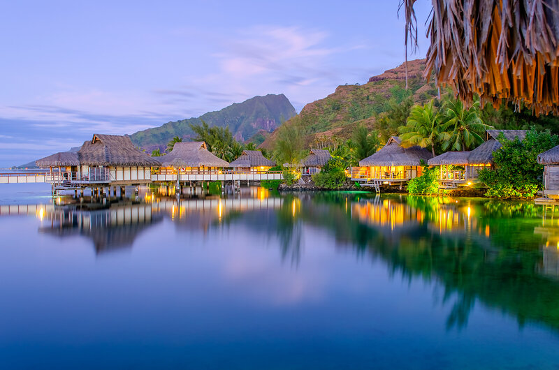 Tropical Resort Villas — Blue, Serene