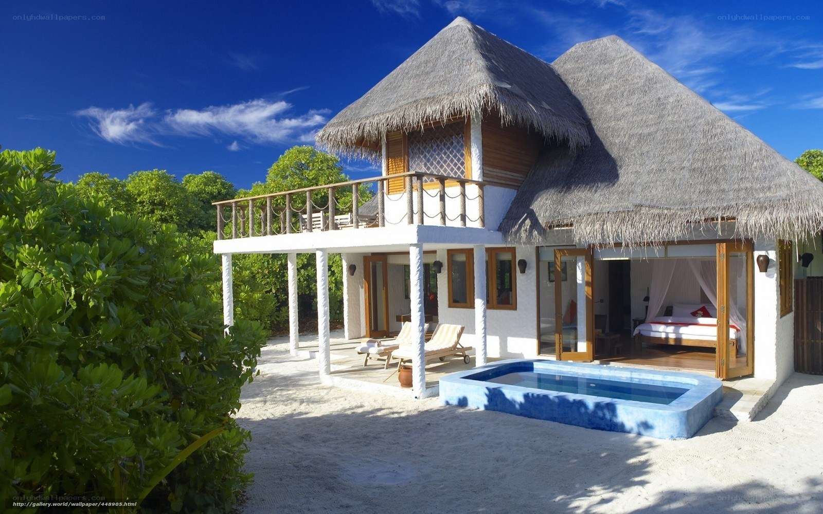 Tropical villa with private pool