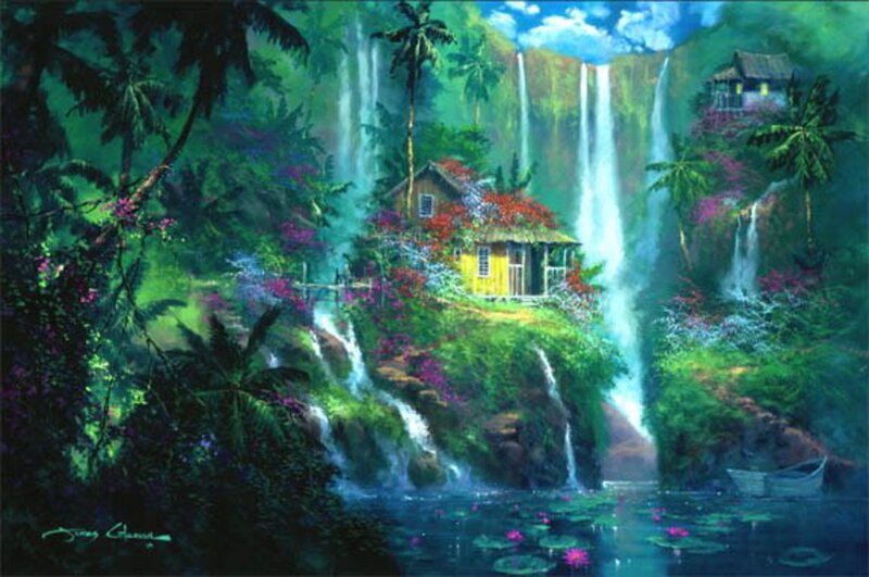 Tropical Waterfall Cottage