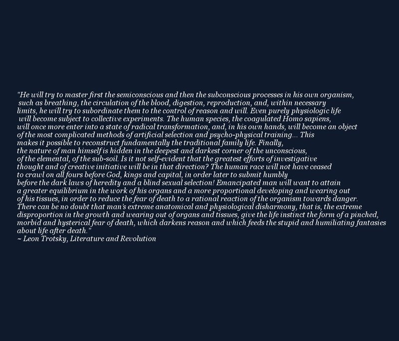 Trotsky on human transformation