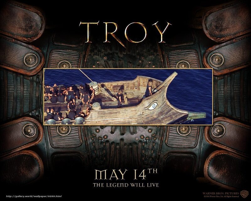 Troy movie poster