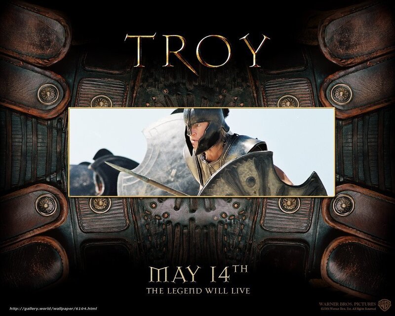 Troy movie poster