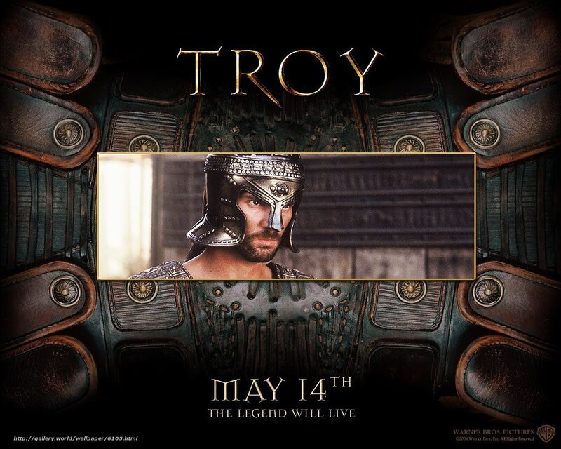 Troy movie poster