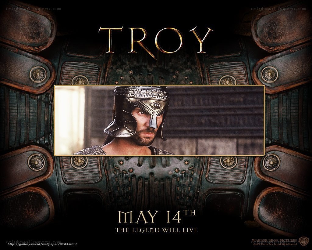 Troy movie poster