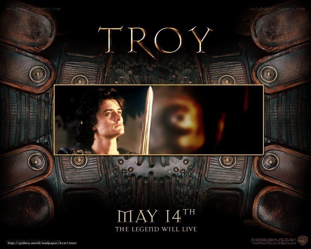 Troy movie poster