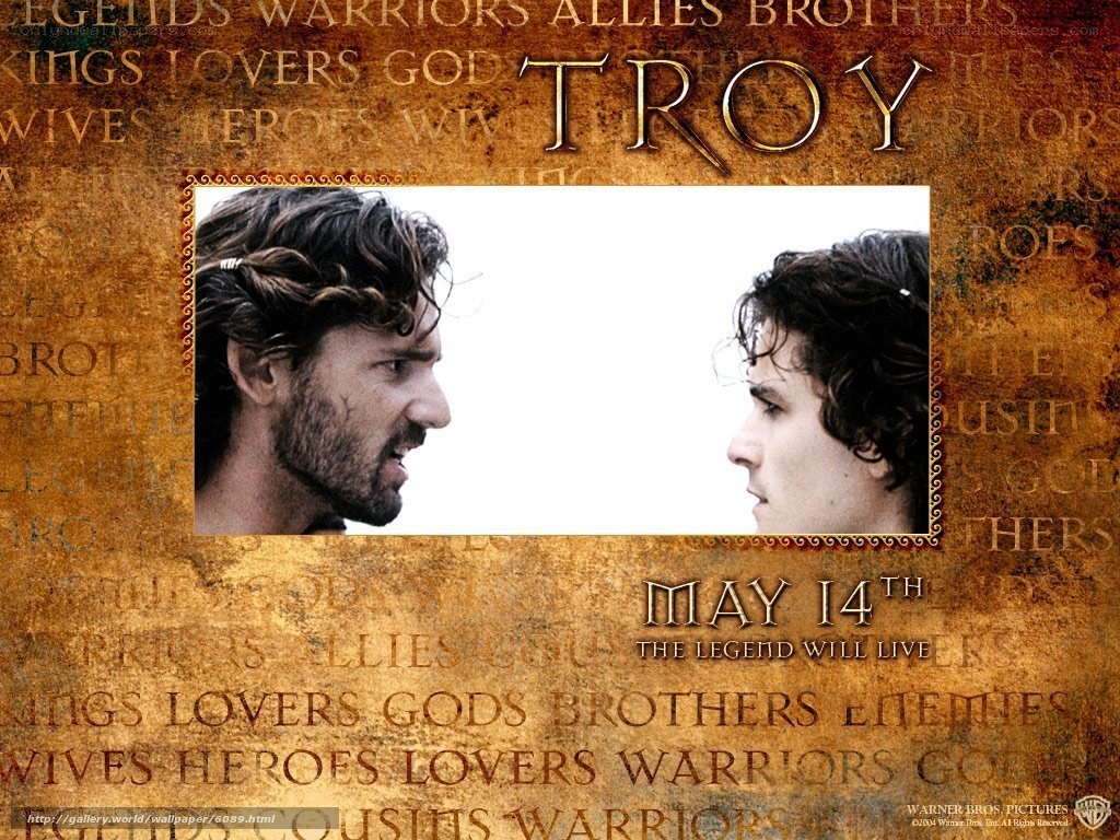 Troy movie poster