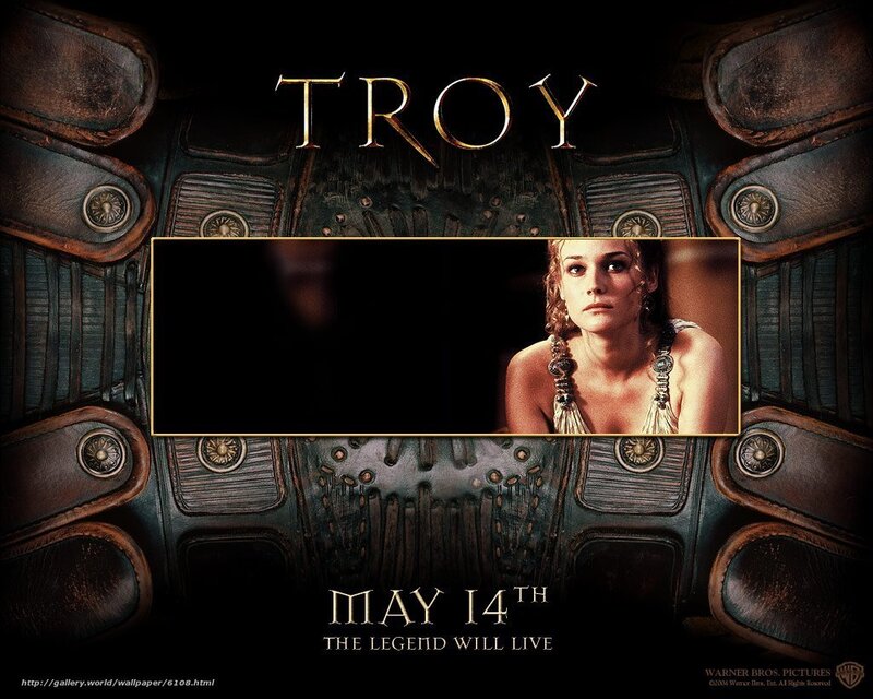 Troy movie poster