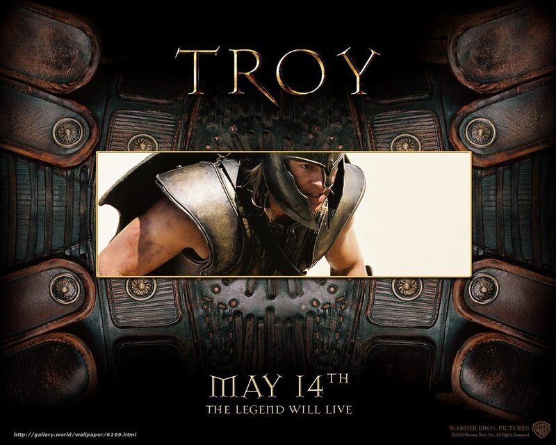 Troy movie poster
