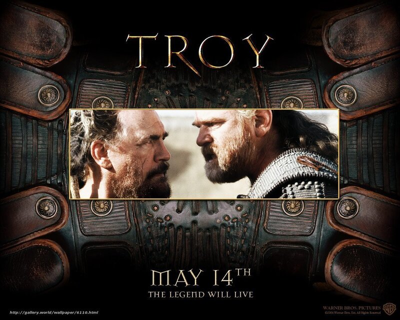 Troy movie poster