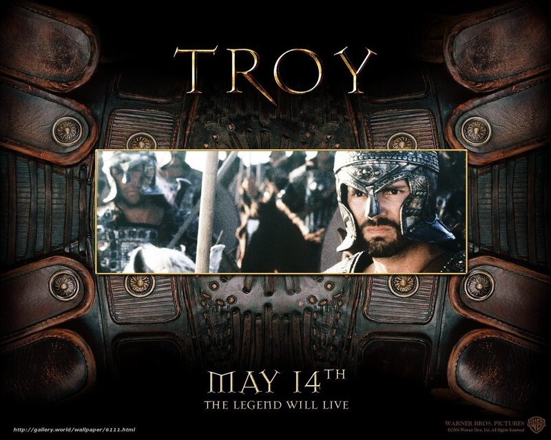 Troy movie poster